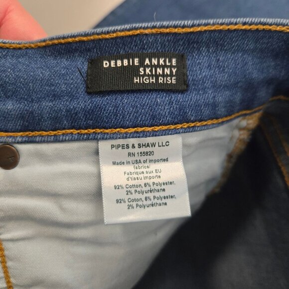 Veronica Beard Women's Size 28 Debbie Ankle High Rise Skinny Jeans - Picture 9 of 12